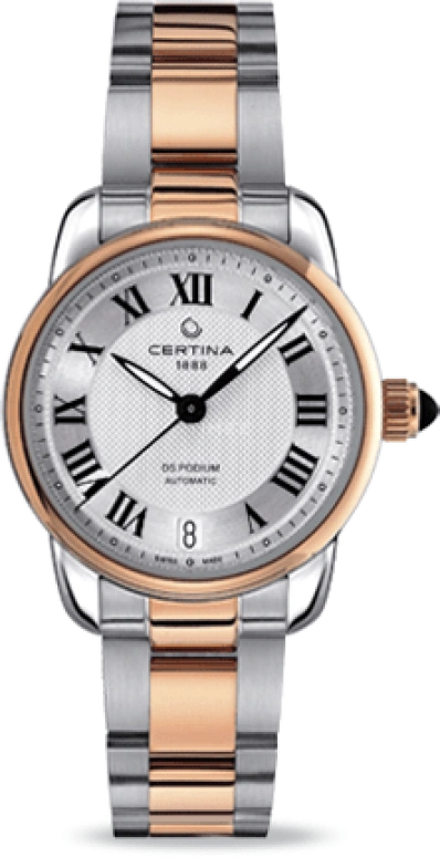 Certina,DS Podium 32.50mm,32.50mm,Stainless Steel,Silver,Automatic,Day,42hours,C025,C025.207.22.038.00