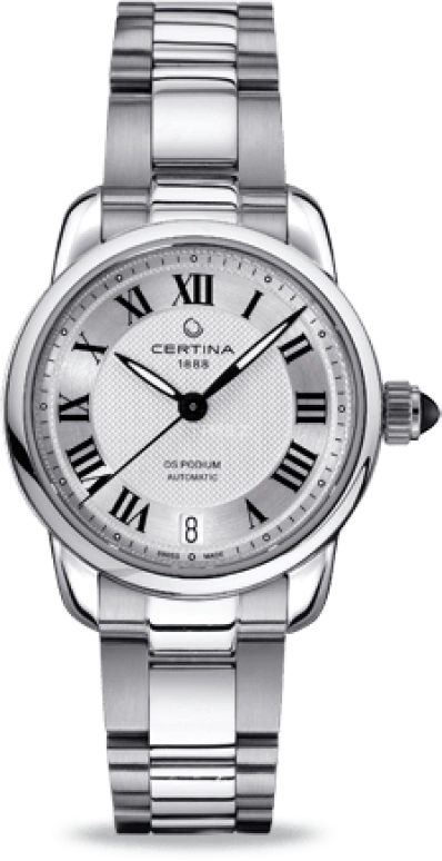 Certina,DS Podium 32.50mm,32.50mm,Stainless Steel,Silver,Automatic,Day,42hours,C025,C025.207.11.038.00