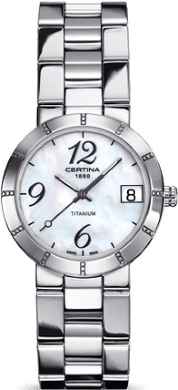 Certina,DS Stella 31mm,31mm,Titanium,Silver White,Quartz,Day,26280hours,C009,C009.210.44.112.00