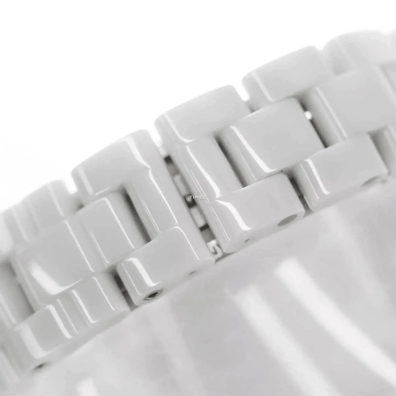 CHANEL,J12 33mm,33mm,Ceramic,White,Quartz,Sapphire,Crystal Glass,Round,H3442