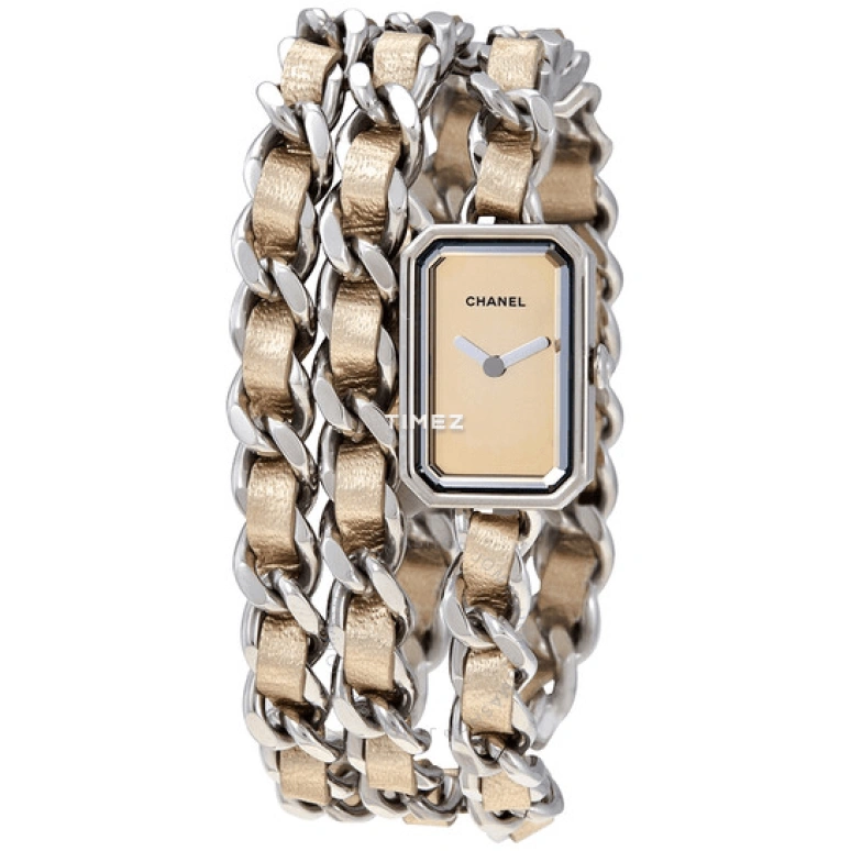 CHANEL,Première 23.60x15.80mm,23.60x15.80mm,Stainless Steel,Mirror,Quartz,Sapphire,Crystal Glass,Square,H5583