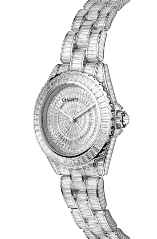 CHANEL,J12 38mm,38mm,White Gold,Silver White,Automatic,70hours,In-house Caliber,H6051