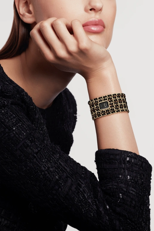 CHANEL,Première 19.70x15.20mm,19.70x15.20mm,Stainless Steel,Black,Quartz,Sapphire,Crystal Glass,Octagon,H9861