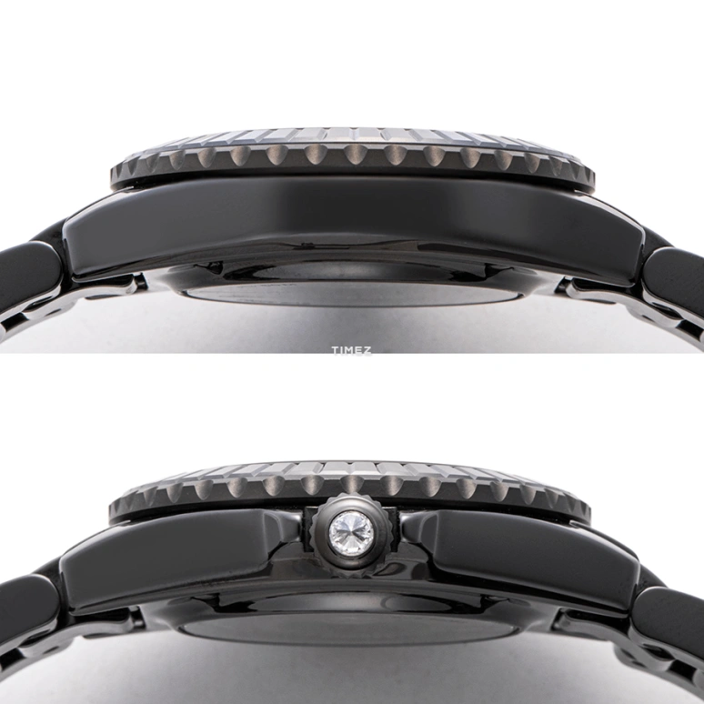 CHANEL,J12 38mm,38mm,Stainless Steel,Ceramic,Black,Automatic,70hours,In-house Caliber,H6347