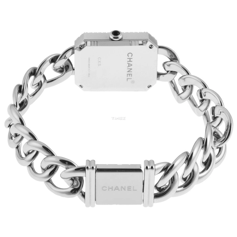 CHANEL,Première 20x28mm,20x28mm,Stainless Steel,Black,Quartz,Sapphire,Crystal Glass,Rectangular,H3254