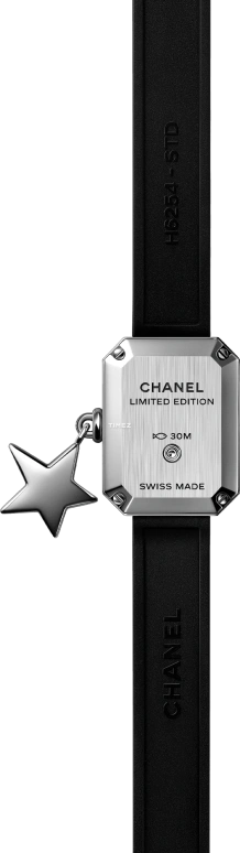 CHANEL,Première 19.70x15.20mm,19.70x15.20mm,Stainless Steel,Black,Quartz,Sapphire,Crystal Glass,Rectangular,H7943