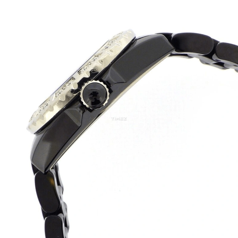CHANEL,J12 33mm,33mm,Ceramic,Black,Quartz,Day,Sapphire,Crystal Glass,H2427