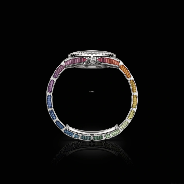 CHANEL,J12 33mm,33mm,Sapphire,White Gold,Silver White,Quartz,Sapphire,Crystal Glass,Round,H6957