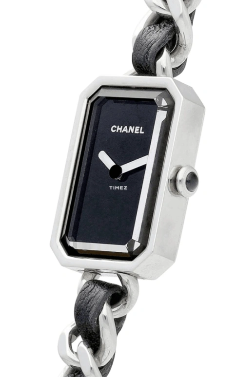 CHANEL,Première 15.80x23.60mm,15.80x23.60mm,Stainless Steel,Black,Quartz,Sapphire,Crystal Glass,Square,H3749