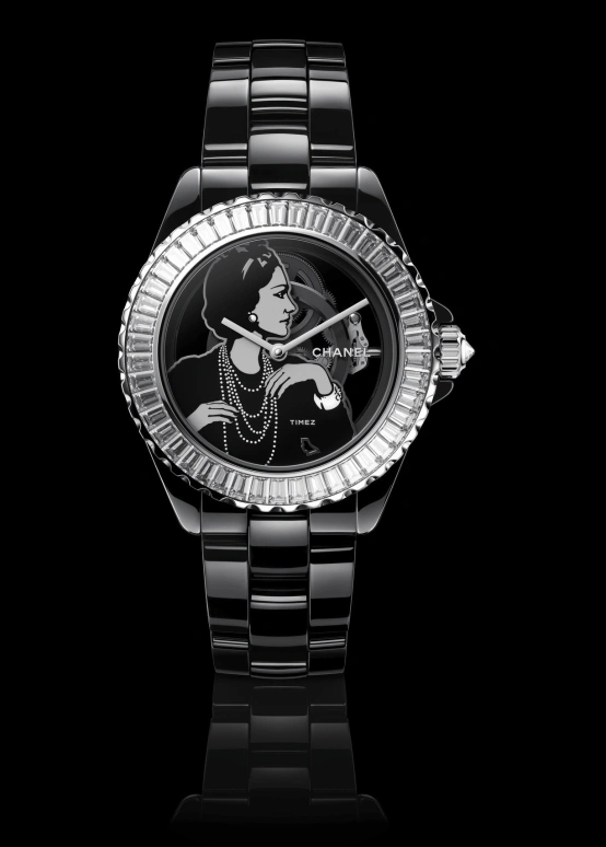 CHANEL,J12 38mm,38mm,Ceramic,Skeleton,Handwound,55hours,In-house Caliber,H7554