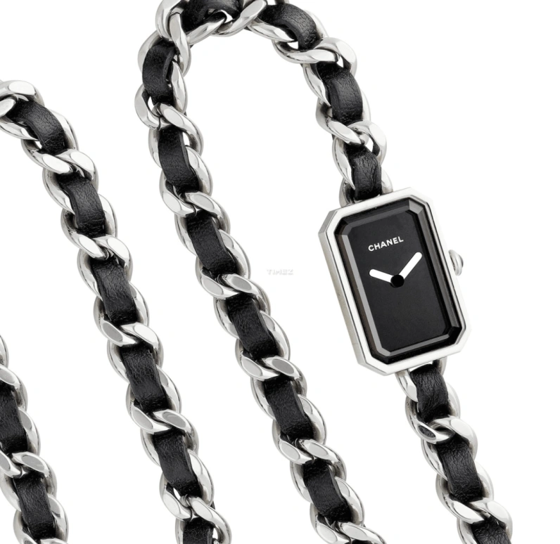 CHANEL,Première 15.80x23.60mm,15.80x23.60mm,Stainless Steel,Black,Quartz,Sapphire,Crystal Glass,Square,H3749