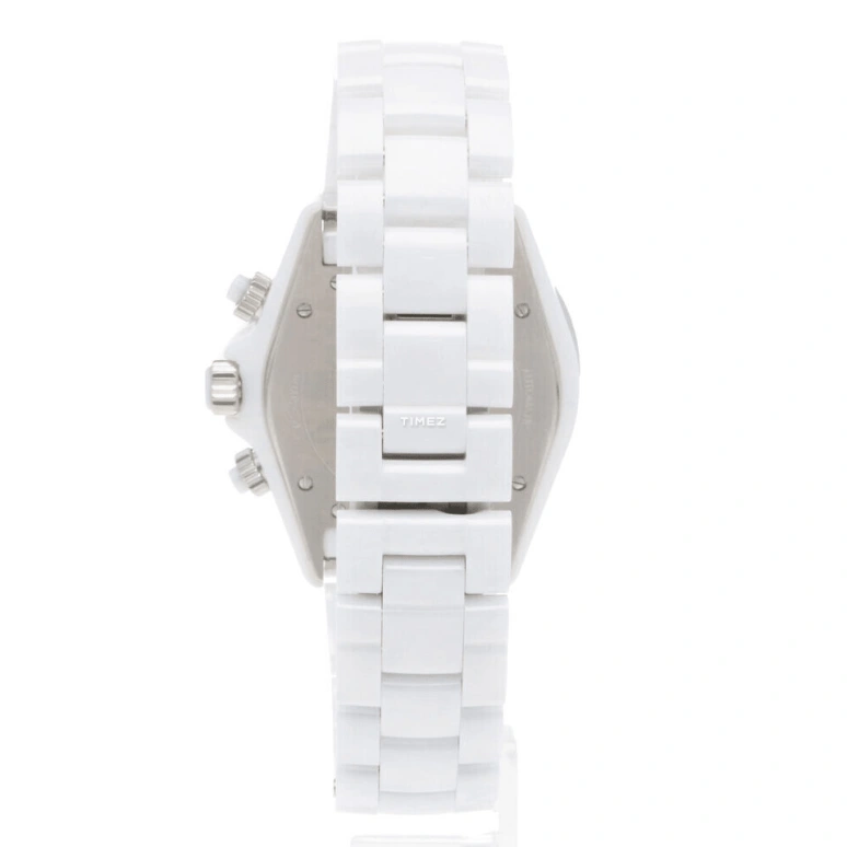 CHANEL,J12 41mm,41mm,Stainless Steel,Ceramic,White,Quartz,Chronograph,Day,H3410
