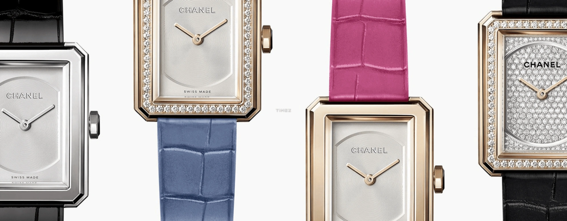 CHANEL,BOY·FRIEND 27.90x21.50mm,27.90x21.50mm,Beige Gold,White,Quartz,Sapphire,Crystal Glass,Rectangular,H6587,H6587-H6724