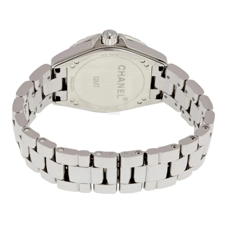 CHANEL,J12 41mm,41mm,Ceramic,Titanium,Grey,Automatic,Day,Dule Time,H3099