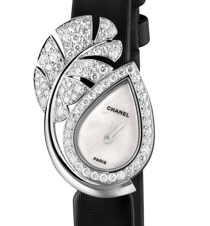 CHANEL,Jewelry Timepieces 0mm,0mm,White Gold,White,Other,J11762