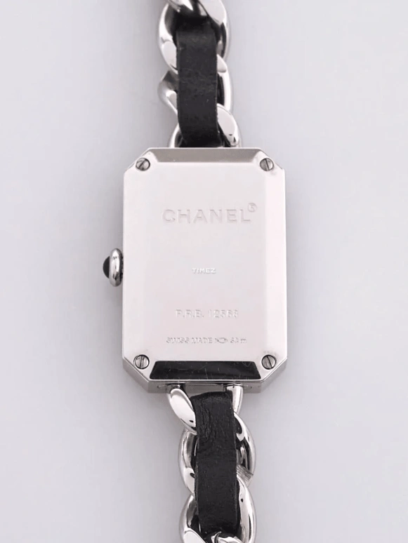 CHANEL,Première 15.80x23.60mm,15.80x23.60mm,Stainless Steel,Black,Quartz,Sapphire,Crystal Glass,Square,H3749