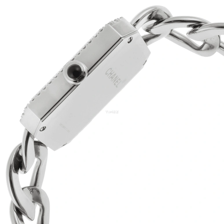 CHANEL,Première 20x28mm,20x28mm,Stainless Steel,Black,Quartz,Sapphire,Crystal Glass,Rectangular,H3254