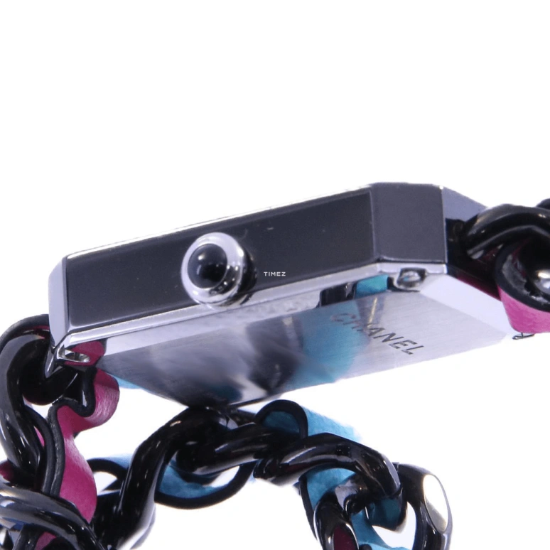 CHANEL,Première 23.60x15.80mm,23.60x15.80mm,Stainless Steel,Black,Quartz,Sapphire,Crystal Glass,Square,H6950