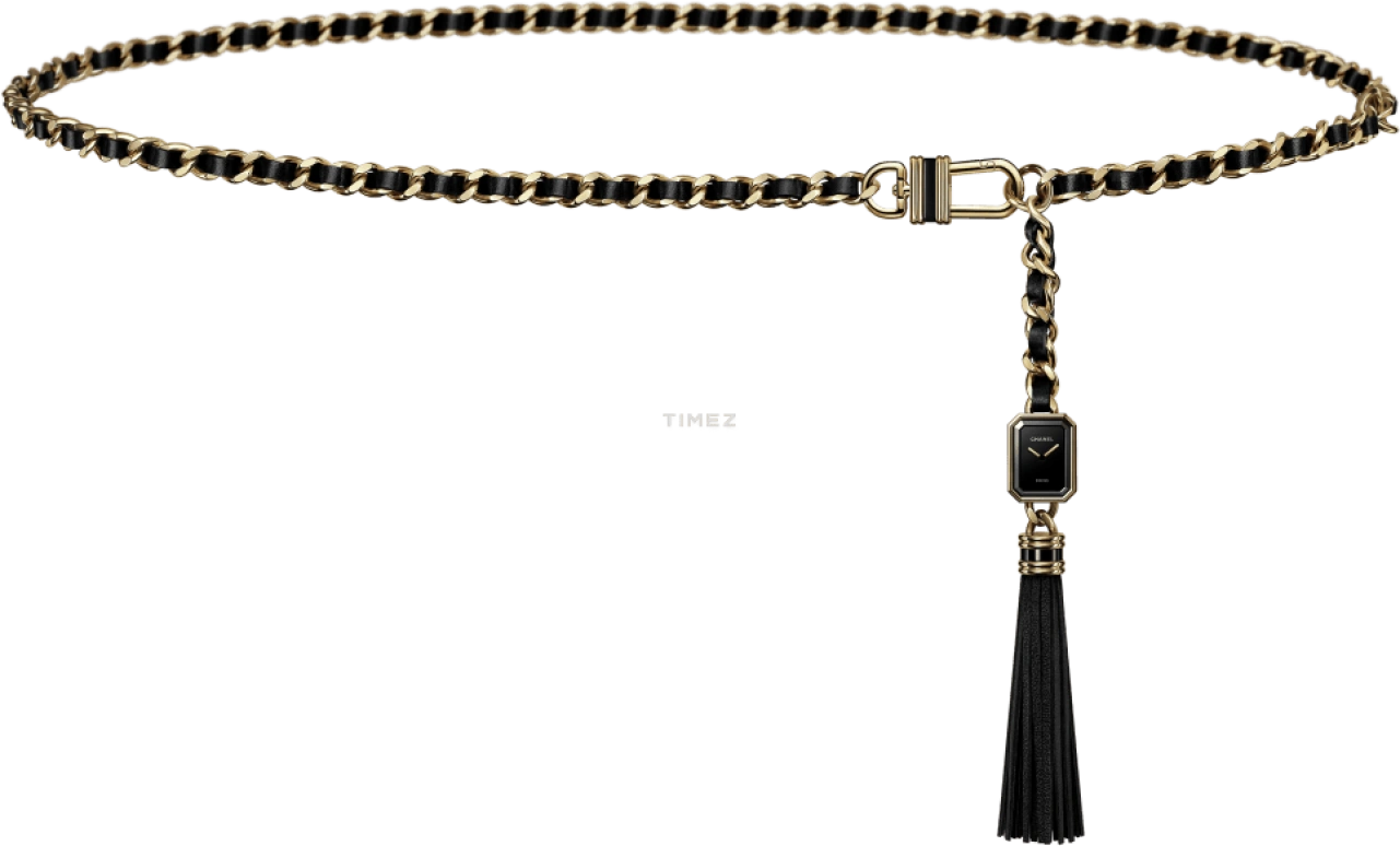 CHANEL,Première 19.70x15.20mm,19.70x15.20mm,Stainless Steel,Black,Quartz,Sapphire,Crystal Glass,Octagon,H9860
