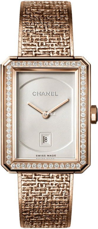 CHANEL BOY·FRIEND BOYFRIEND TWEED BEIGE