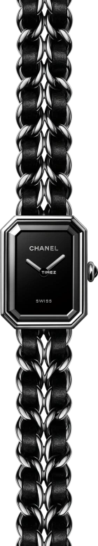 CHANEL,Première 19.70x15.20mm,19.70x15.20mm,Stainless Steel,Black,Quartz,Sapphire,Rectangular,H10446