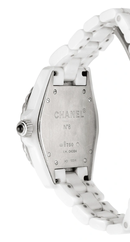 CHANEL,J12 42mm,42mm,Ceramic,White,Automatic,Sapphire,Crystal Glass,Round,H2030