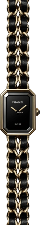 CHANEL,Première 19.70x15.20mm,19.70x15.20mm,Stainless Steel,Black,Quartz,Sapphire,Rectangular,H10332