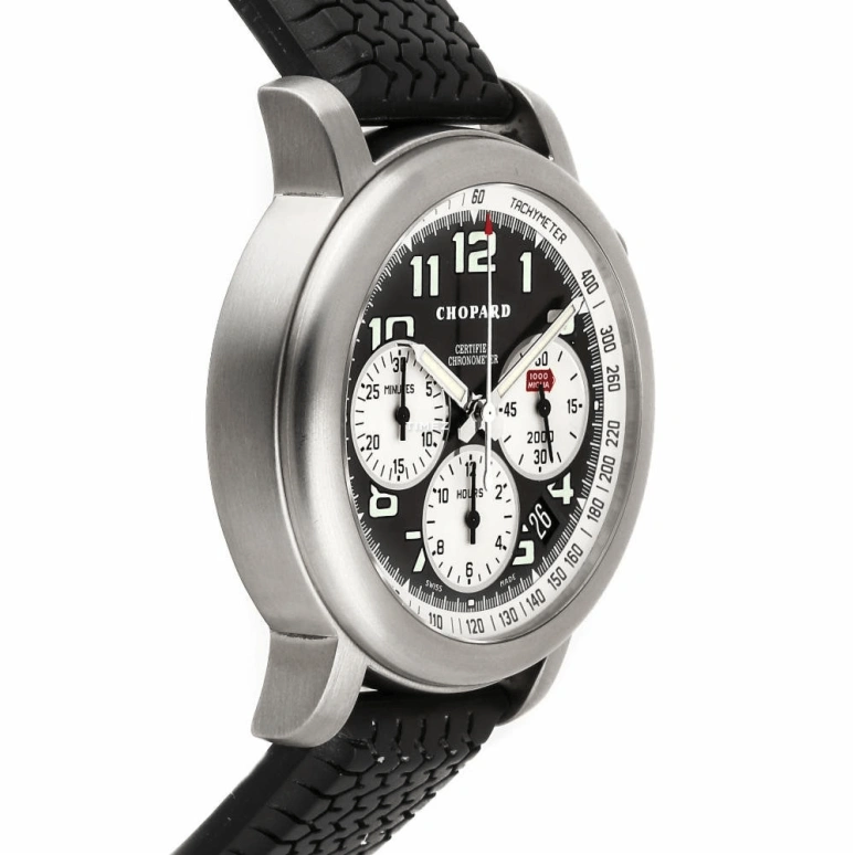 Chopard,Mille Miglia 40.50mm,40.50mm,Titanium,Black,Automatic,Chronograph,Day,168407,168407-3009