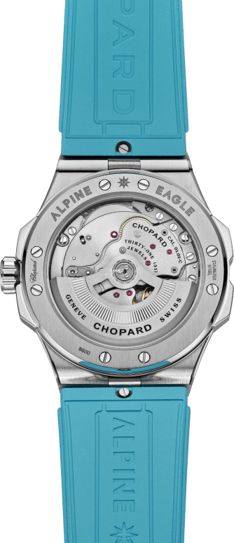 Chopard,Alpine Eagle 41mm,41mm,Stainless Steel,Blue,Automatic,Day,60hours,298600,298600-3034