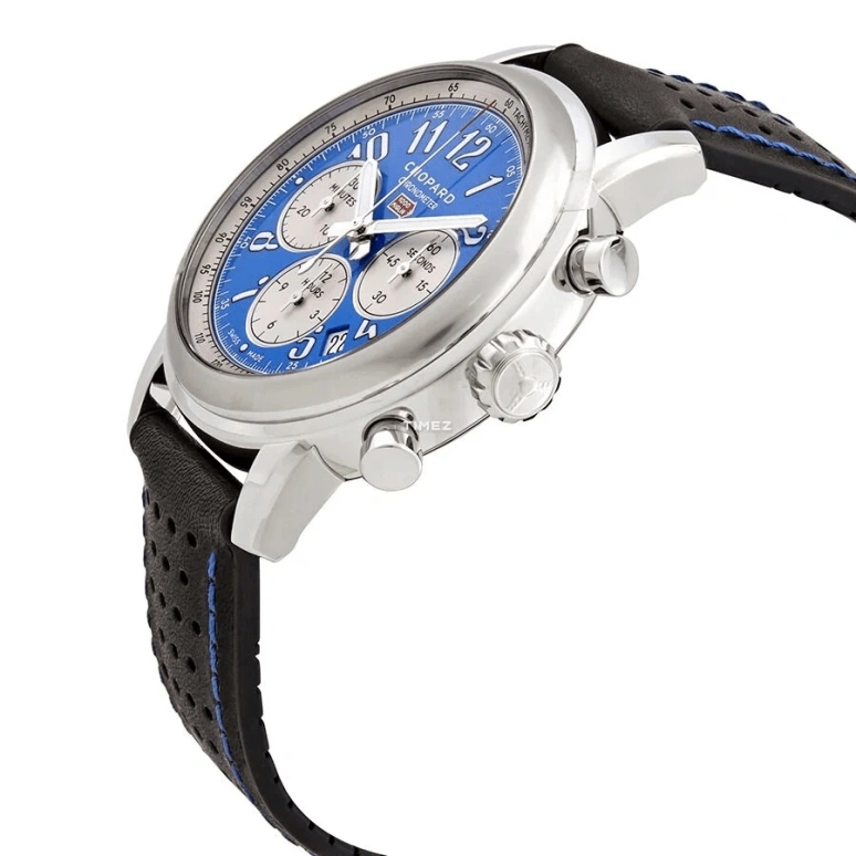 Chopard,Mille Miglia 42mm,42mm,Stainless Steel,Blue,Automatic,Chronograph,Day,168589,168589-3010
