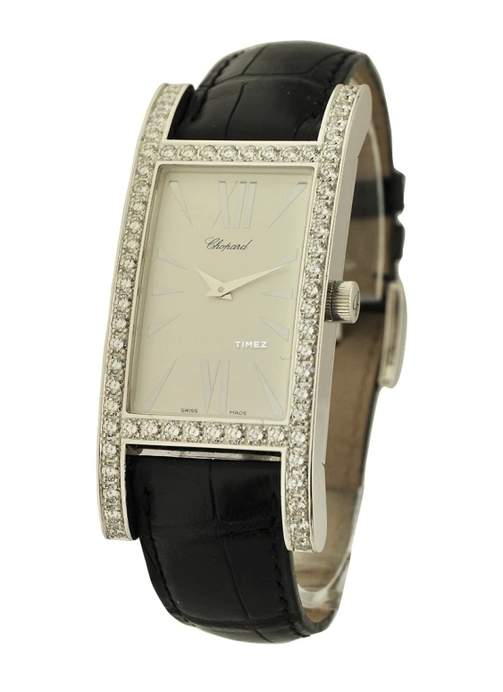 Chopard,Classic 58mm,58mm,Stainless Steel,White,Quartz,Sapphire,Rectangular,173562,173562-1001