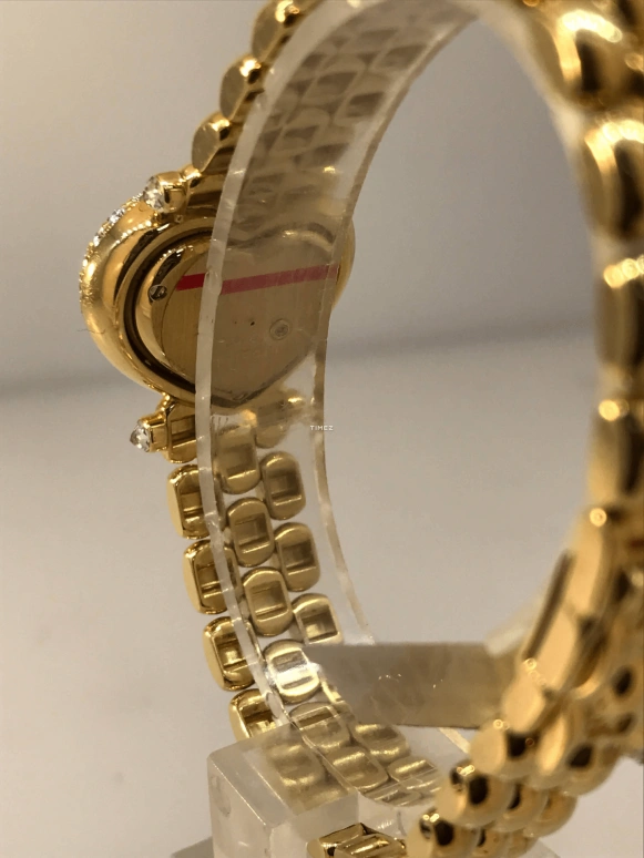 Chopard,Ladies' 19x22mm,19x22mm,Yellow Gold,White,Quartz,Sapphire,Other,10,10/6781-20