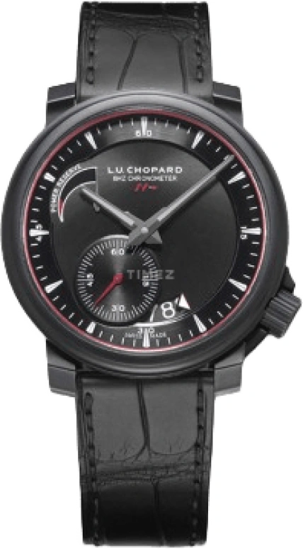 Chopard,L.U.C 42mm,42mm,Titanium,Ceramic,Black,Automatic,Day,Power Reserve Indicator,168575,168575-9001