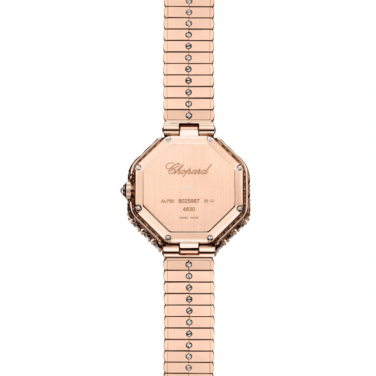 Chopard,L'HEURE DU DIAMANT 32mm,32mm,Rose Gold,White,Automatic,Octagon,10A097,10A097-5404