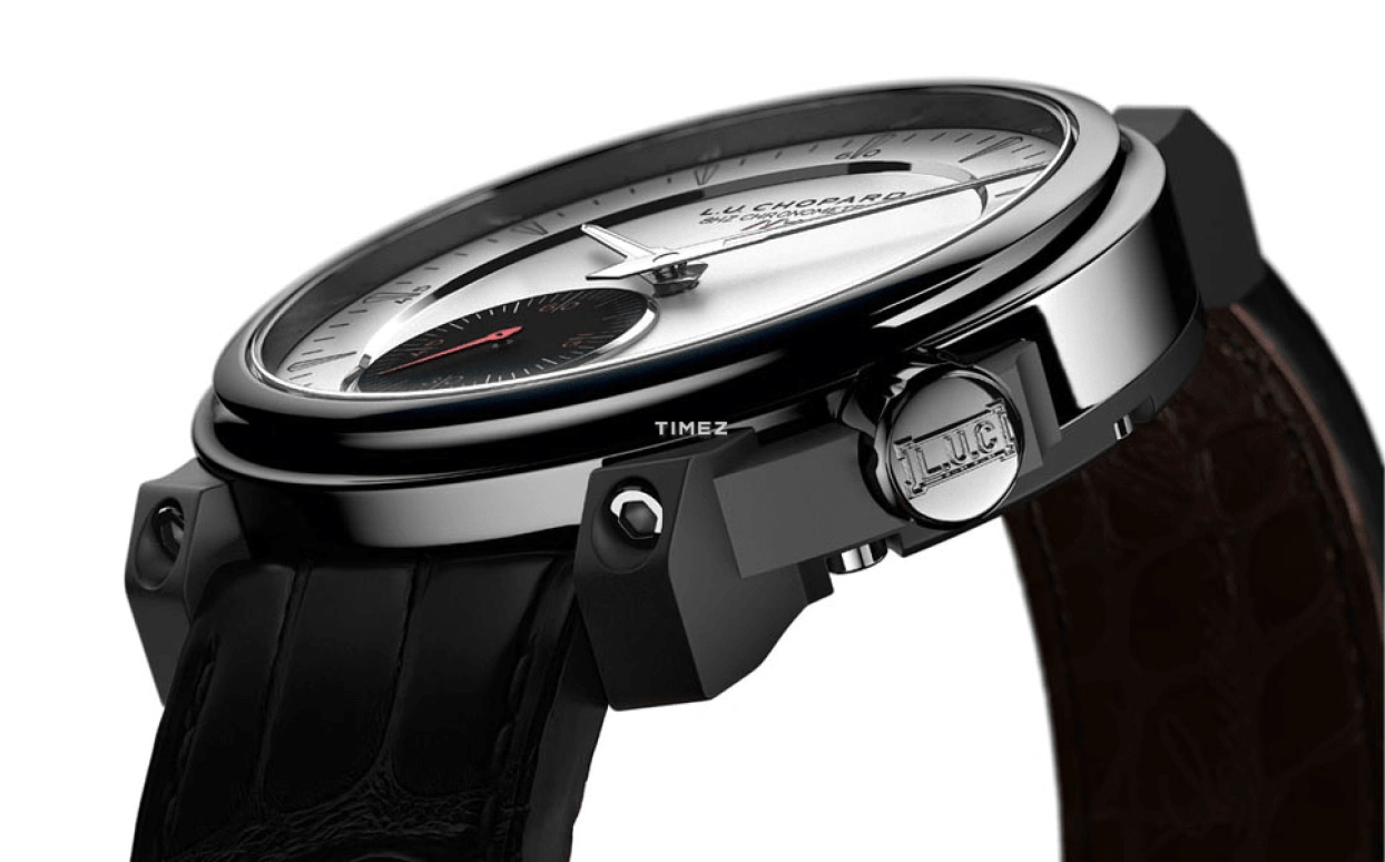 Chopard,L.U.C 42mm,42mm,Titanium,White,Automatic,Day,60hours,161938,161938-3001