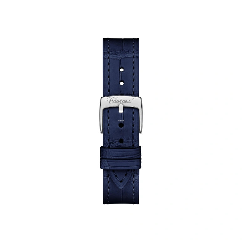Chopard,Happy Sport 36mm,36mm,White Gold,Blue,Automatic,42hours,In-house Caliber,275378,275378-1003