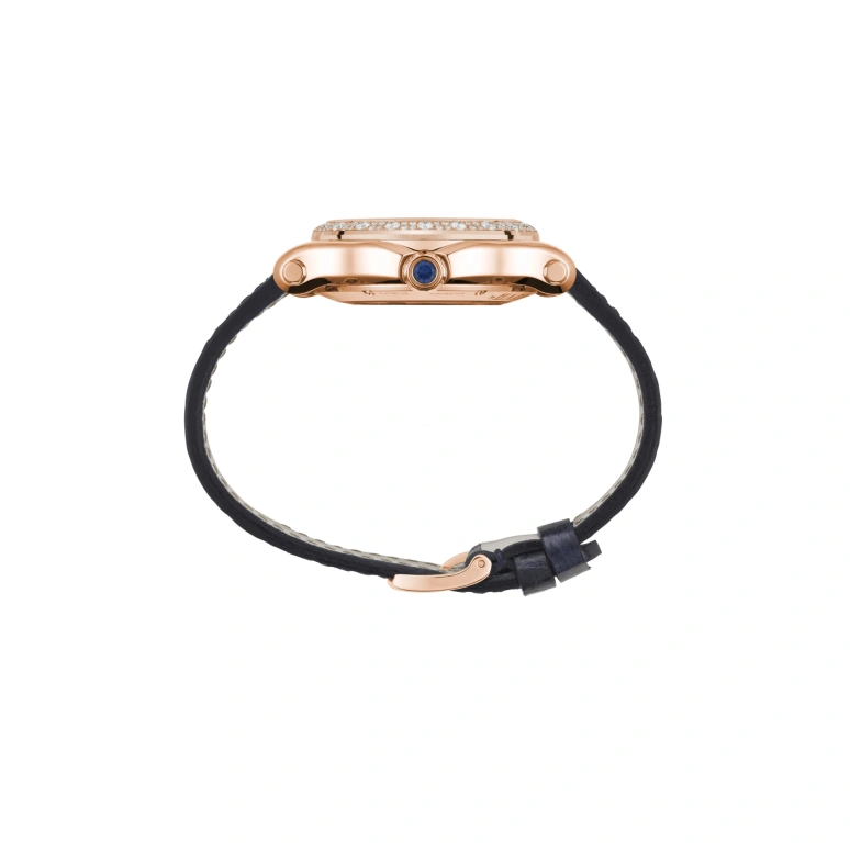 Chopard,Happy Sport 36mm,36mm,Rose Gold,Blue,Automatic,65hours,In-house Caliber,274894,274894-5001