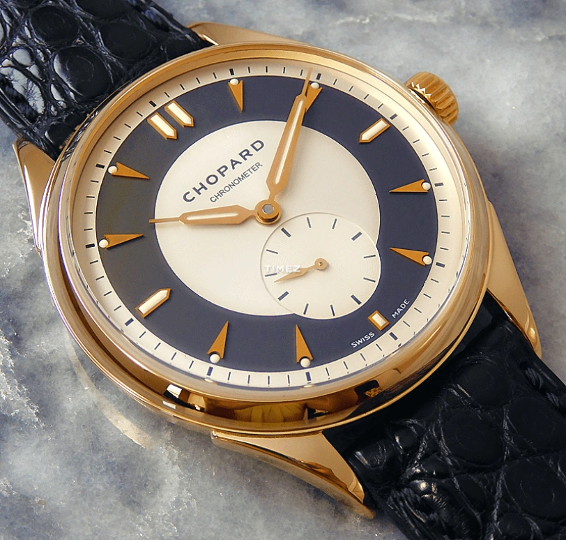 Chopard,L.U.C 39.50mm,39.50mm,Rose Gold,Black,Automatic,65hours,In-house Caliber,161896,161896-5001