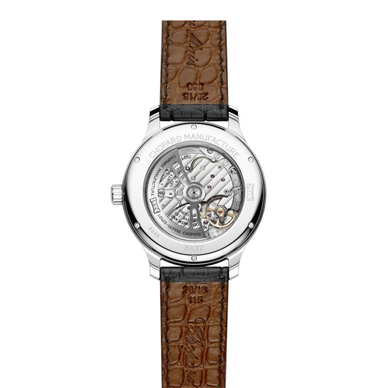 Chopard,L.U.C 42mm,42mm,Stainless Steel,White,Automatic,Date,60hours,168558,168558-3002