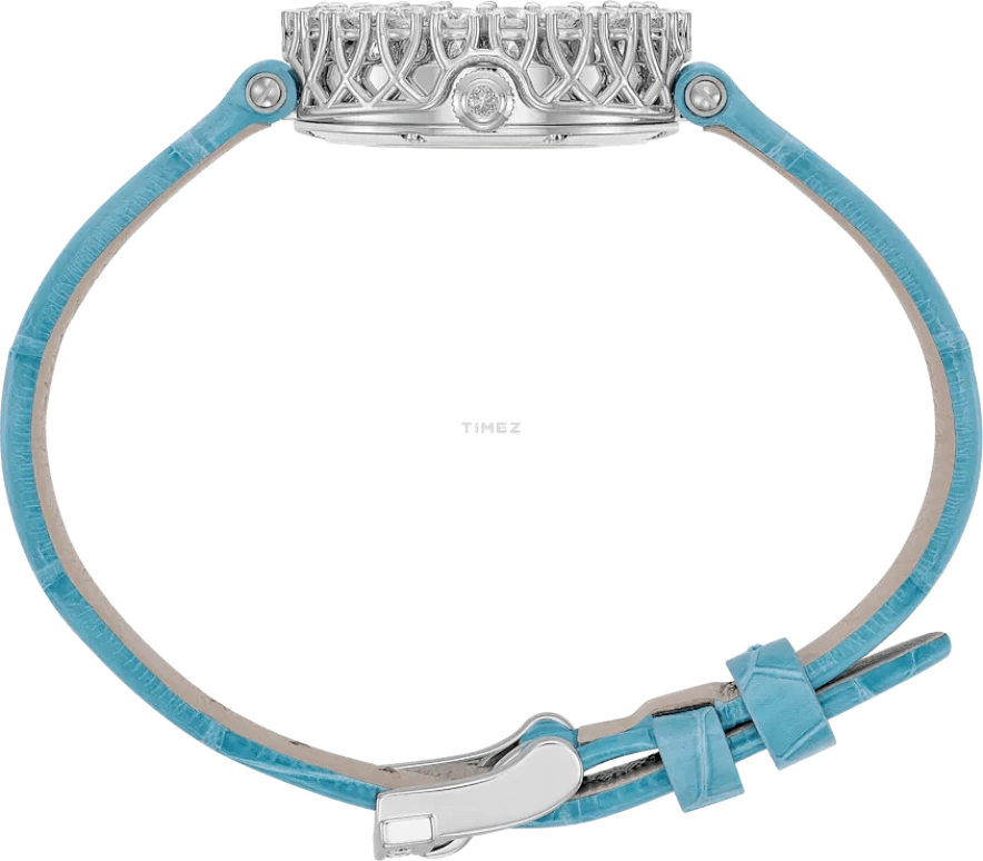 Chopard,L'HEURE DU DIAMANT 26mm,26mm,White Gold,Blue,Handwound,45hours,In-house Caliber,13A178,13A178-1315