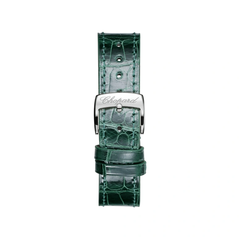 Chopard,IMPERIALE 36mm,36mm,Stainless Steel,Rose Gold,Green,Quartz,Day,Sapphire,Crystal Glass,388532,388532-6008
