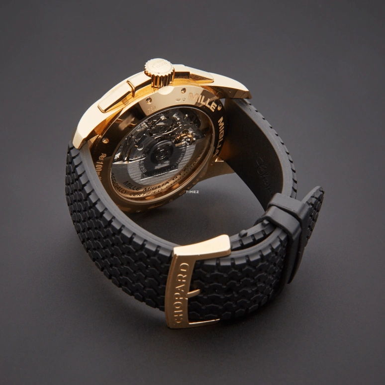 Chopard,Classic Racing 44mm,44mm,Rose Gold,Grey,Automatic,Chronograph,Day,161268,161268-5007