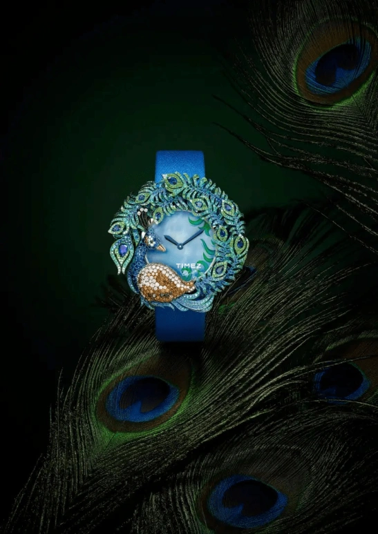 Chopard,High Jewellery ,Titanium Gold,Silver White,Ice Blue,Automatic,Sapphire,Crystal Glass,Colorful,134674,134674-9001