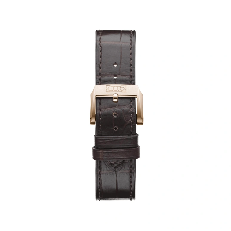 Chopard,L.U.C 42mm,42mm,Rose Gold,Coffee,Brown,Automatic,60hours,In-house Caliber,161943,161943-5001