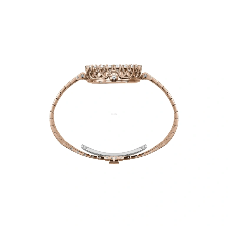 Chopard,L'HEURE DU DIAMANT 26mm,26mm,Rose Gold,Silver,Handwound,Round,10A178,10A178-5301