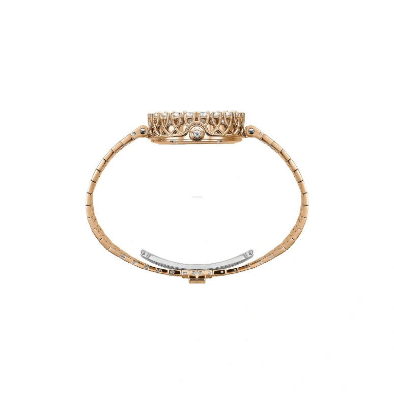 Chopard,L'HEURE DU DIAMANT 26mm,26mm,Rose Gold,Green,Handwound,45hours,In-house Caliber,10A178,10A178-5311