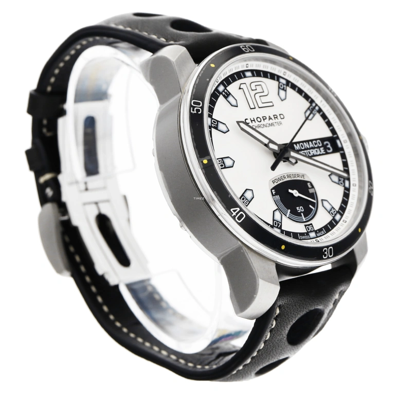 Chopard,Classic Racing 44.50mm,44.50mm,Titanium,Titanium Gold,Silver,Automatic,Day,Power Reserve Indicator,168569,168569-3004
