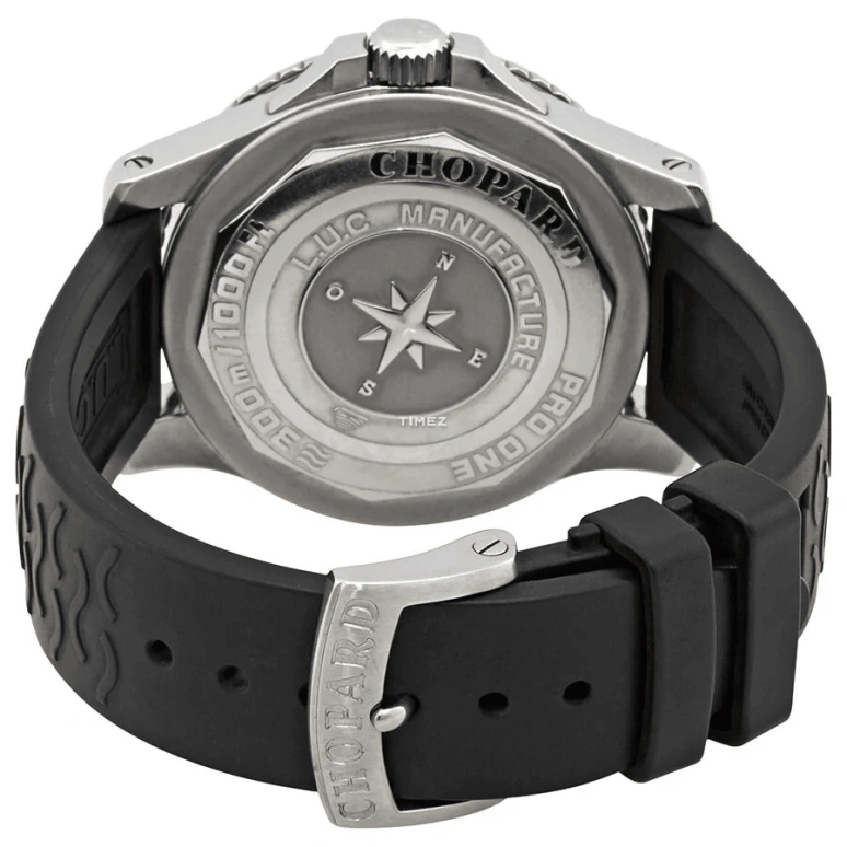 Chopard,L.U.C 42.50mm,42.50mm,Stainless Steel,White,Automatic,Day,Sapphire,Crystal Glass,168912,168912-3001-white