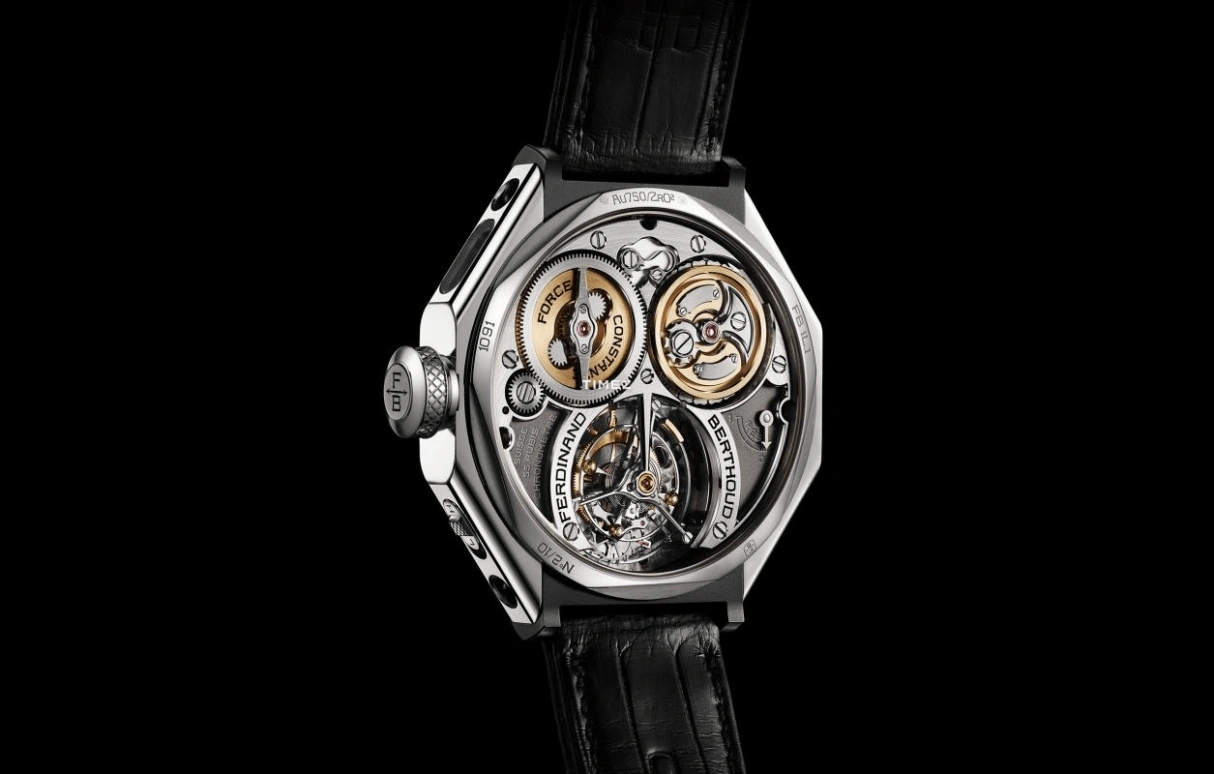 Chopard,Chronomètre FB 1L 44mm,44mm,White Gold,Silver,Handwound,Moonphase,Power Reserve Indicator,Tourbillon,FB,FB-1L.1