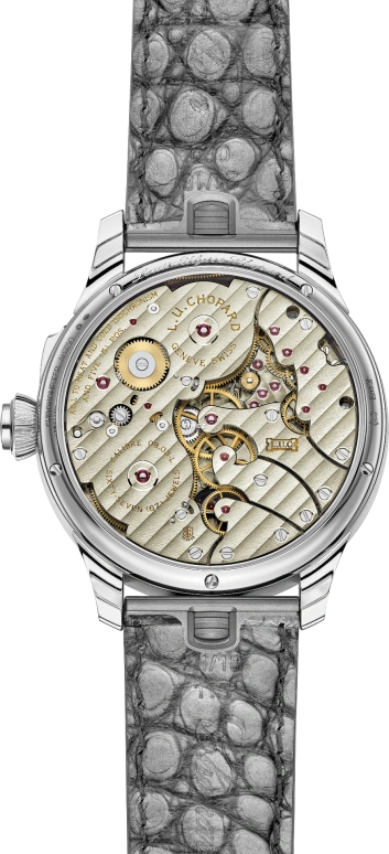 Chopard,L.U.C 43mm,43mm,White Gold,Silver,Handwound,Power Reserve Indicator,Tourbillon,Minute Repeater,Grande Sonnerie,In-house Caliber,Sapphire,Crystal Glass,161994,161994-1001